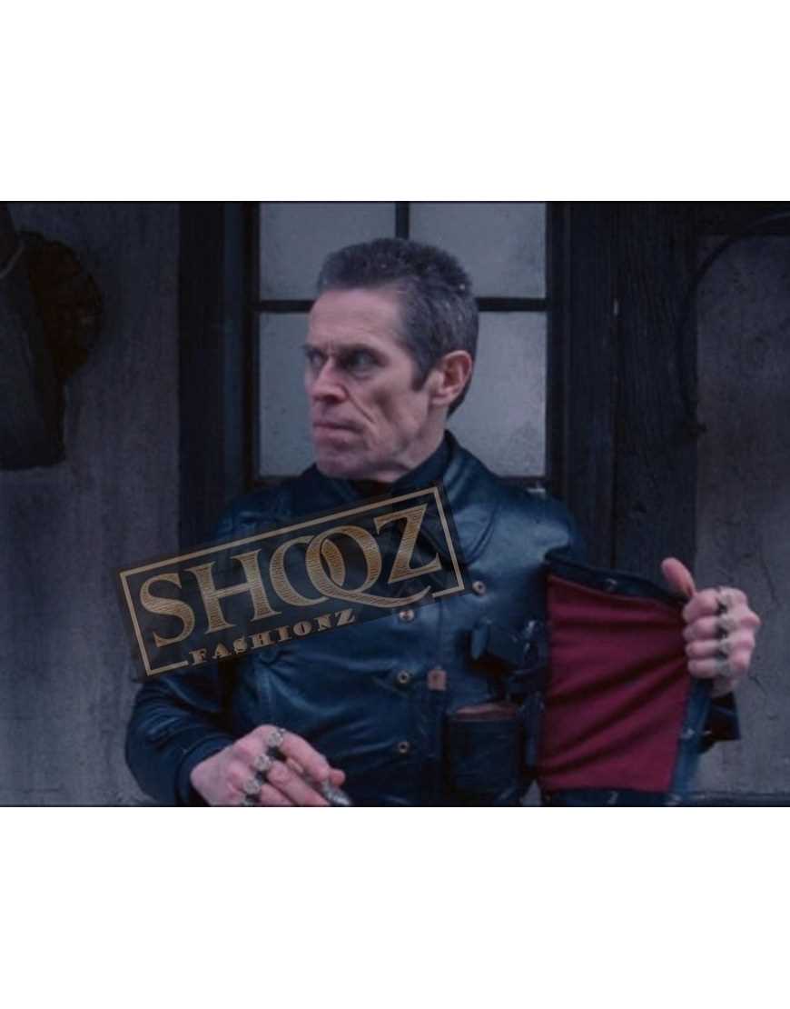 The Grand Budapest Hotel Willem Dafoe Leather Coat The Grand Budapest Hotel Willem Dafoe Leather Coat